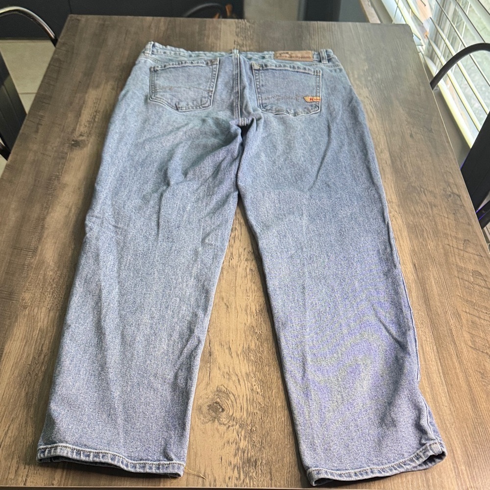 Parasuco Vintage Light Blue Relaxed Barrel Jeans for Women - Picture 5 of 7